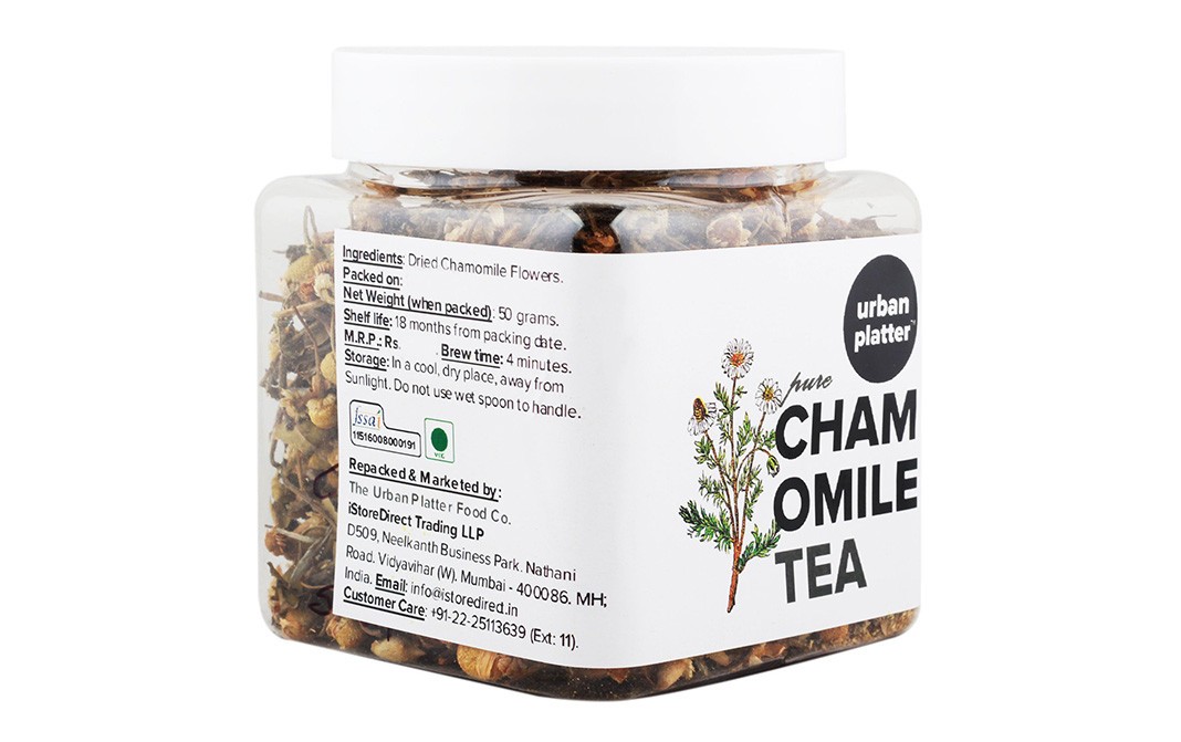 Urban Platter Pure Chamomile Tea   Jar  50 grams